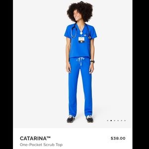 FIGS Catarina Scub Top